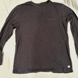 Vuori Men's XXL Long sleeve T-shirt/light Thermal-  Navy Blue